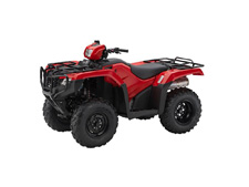 New 2017 HONDA FOURTRAX FOREMAN 4X4 RED Honda’s line of FourTrax Foreman ATVs gives you what you want, without breaking the bank. In terms of hard-working value, Foreman’s are unbeatable, offering proven features like its powerful 475cc overhead-valve engine with fuel injection, TraxLok® selectable 2WD/4WD, and a dependable five-speed transmission. Our proven swingarm rear suspension is a great feature on a hard-working ATV like this. Sick of fighting ruts, rocks, and sidehills? Then get a Foreman with Honda’s revolutionary Electric Power Steering (EPS)—the smartest, most innovative power steering you’ll experience on an ATV. Our push-button Electric Shift Program (ESP) is a big boost when you’re wearing winter boots covered with mud.